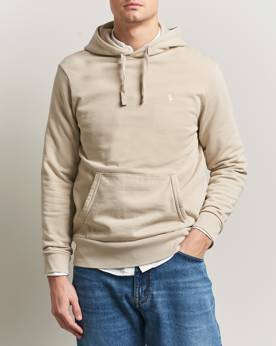 Herre | Gensere | Polo Ralph Lauren | Loopback Terry Hoodie Stoneware Grey