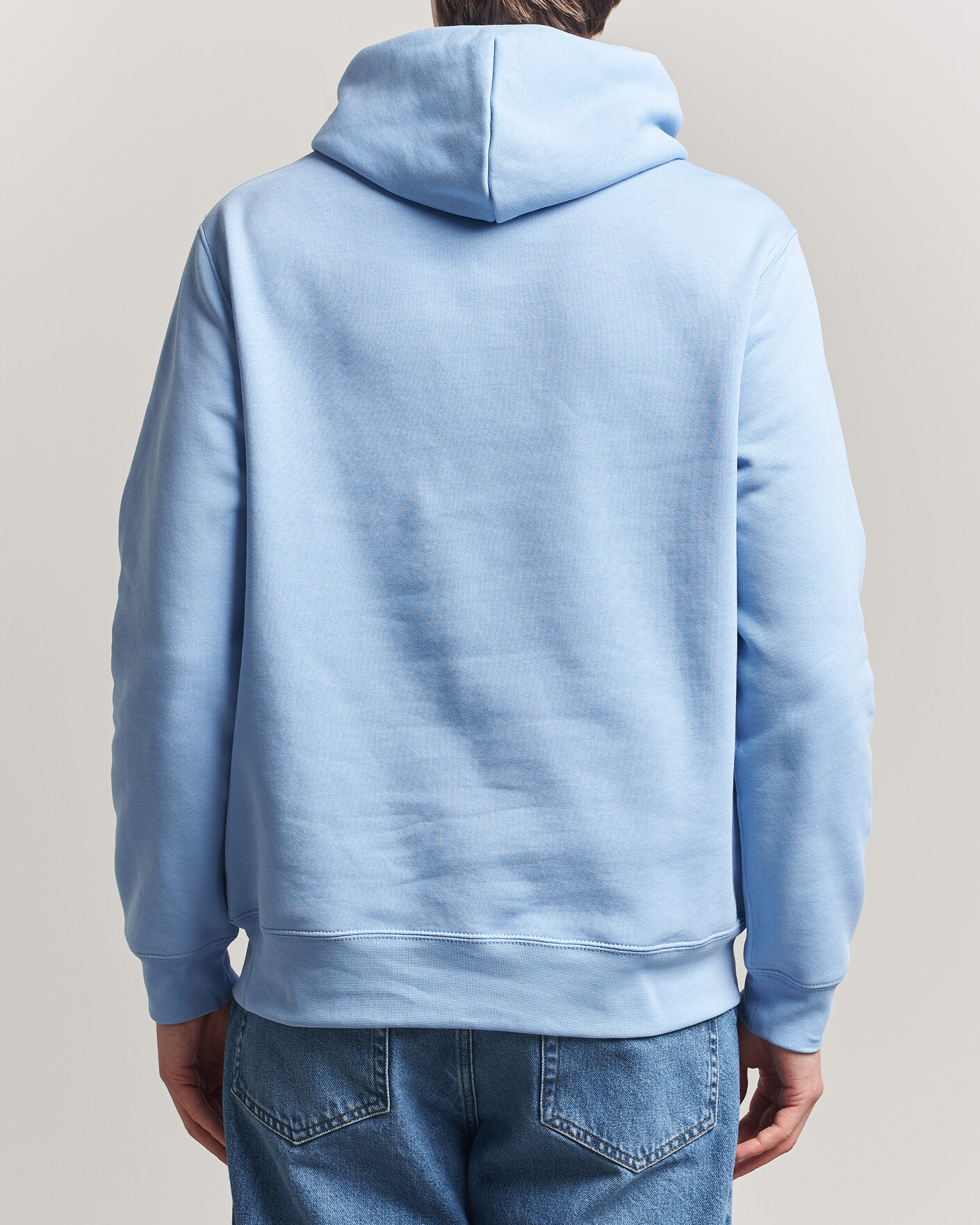 Herre | Gensere | Polo Ralph Lauren | Fleece Bear Hoodie Austin Blue