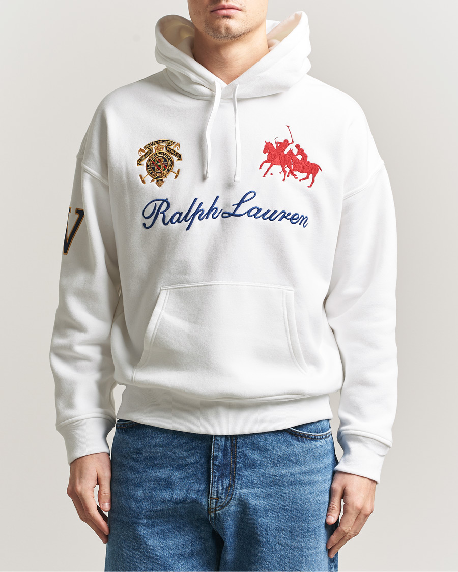 Herre | Gensere | Polo Ralph Lauren | Magic Fleece Logo Hoodie White