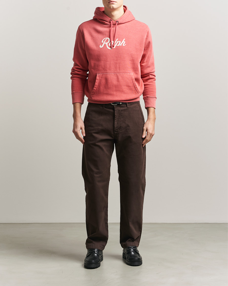 Herre | Gensere | Polo Ralph Lauren | Vintage Fleece Logo Hoodie Nantucket Red