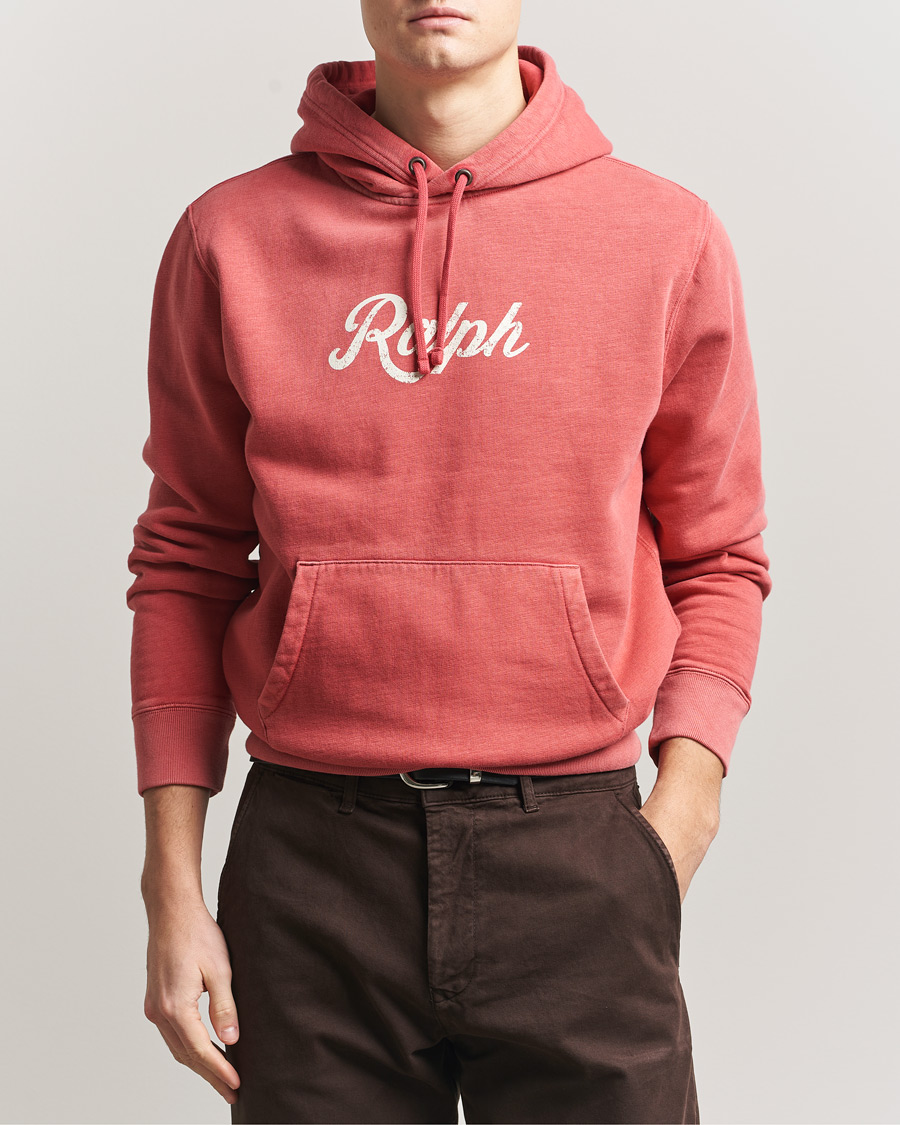 Herre | Gensere | Polo Ralph Lauren | Vintage Fleece Logo Hoodie Nantucket Red