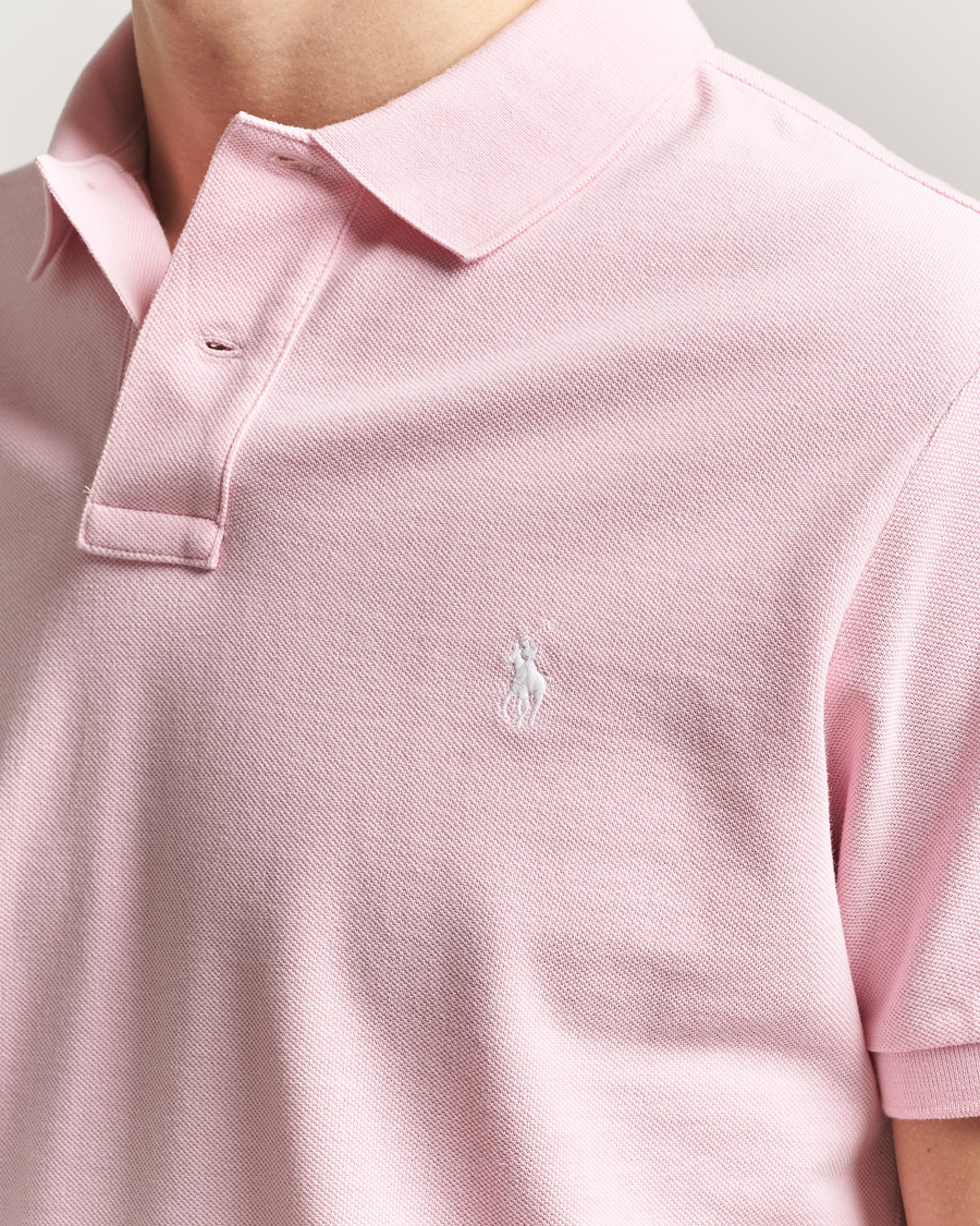 Herre | Pikéer | Polo Ralph Lauren | Custom Slim Fit Polo Garden Pink