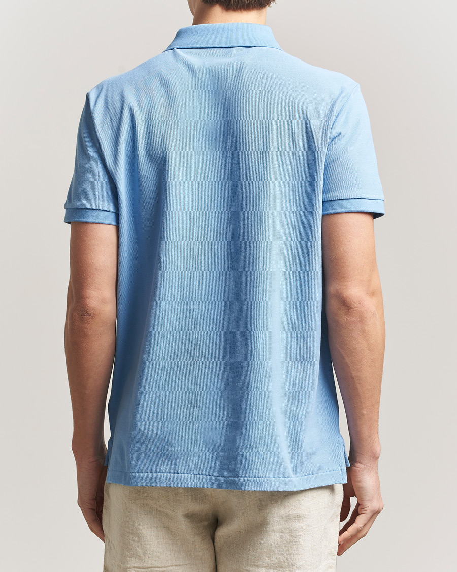 Herre | Pikéer | Polo Ralph Lauren | Custom Slim Fit Polo Bristol Blue