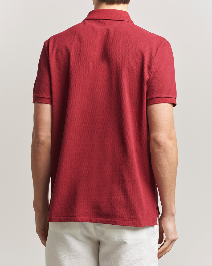 Herre | Pikéer | Polo Ralph Lauren | Custom Slim Fit Polo Heritage Red
