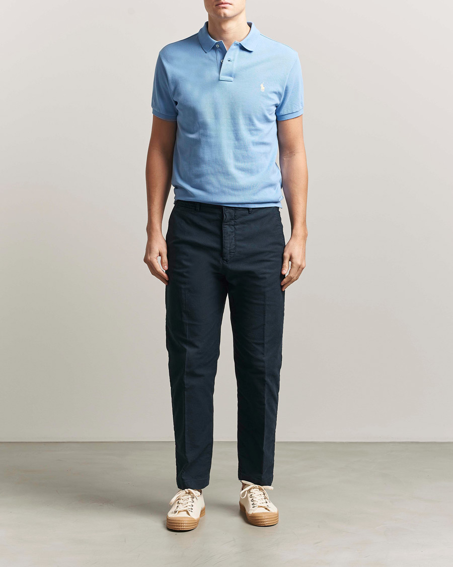Herre | Pikéer | Polo Ralph Lauren | Slim Fit Polo Bristol Blue