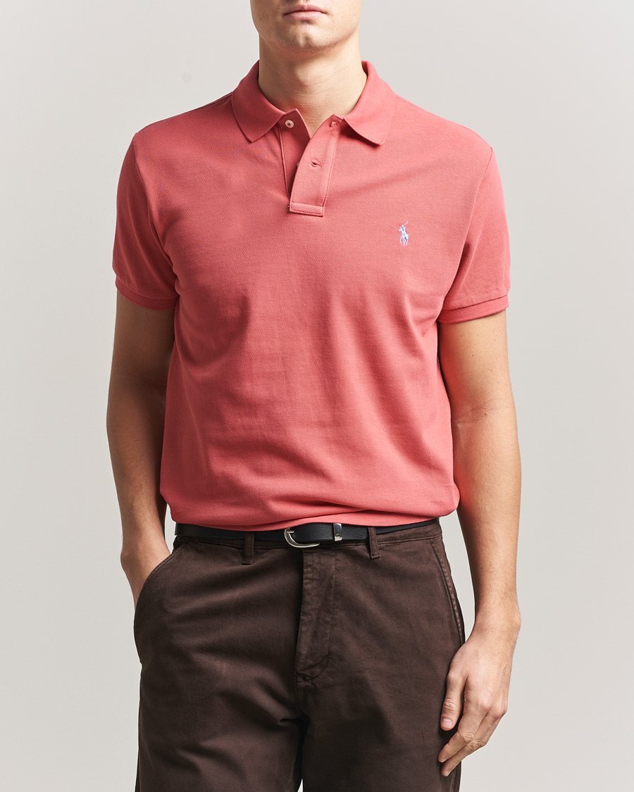 Herre | Pikéer | Polo Ralph Lauren | Slim Fit Polo Red Sky