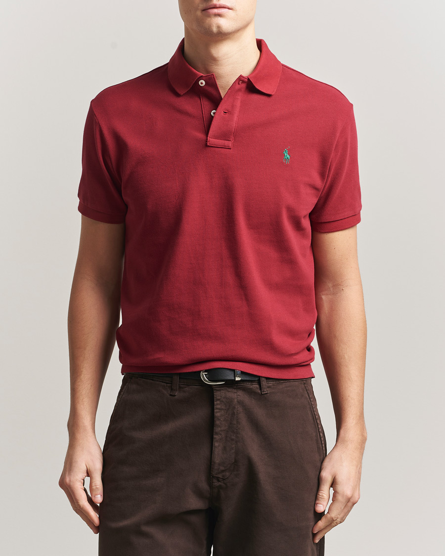 Herre | Pikéer | Polo Ralph Lauren | Slim Fit Polo Heritage Red