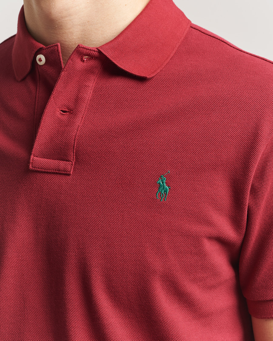 Herre | Pikéer | Polo Ralph Lauren | Slim Fit Polo Heritage Red