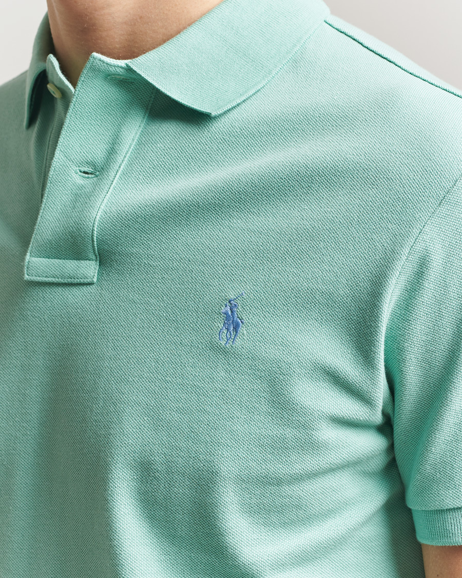 Herre | Pikéer | Polo Ralph Lauren | Slim Fit Polo Celadon