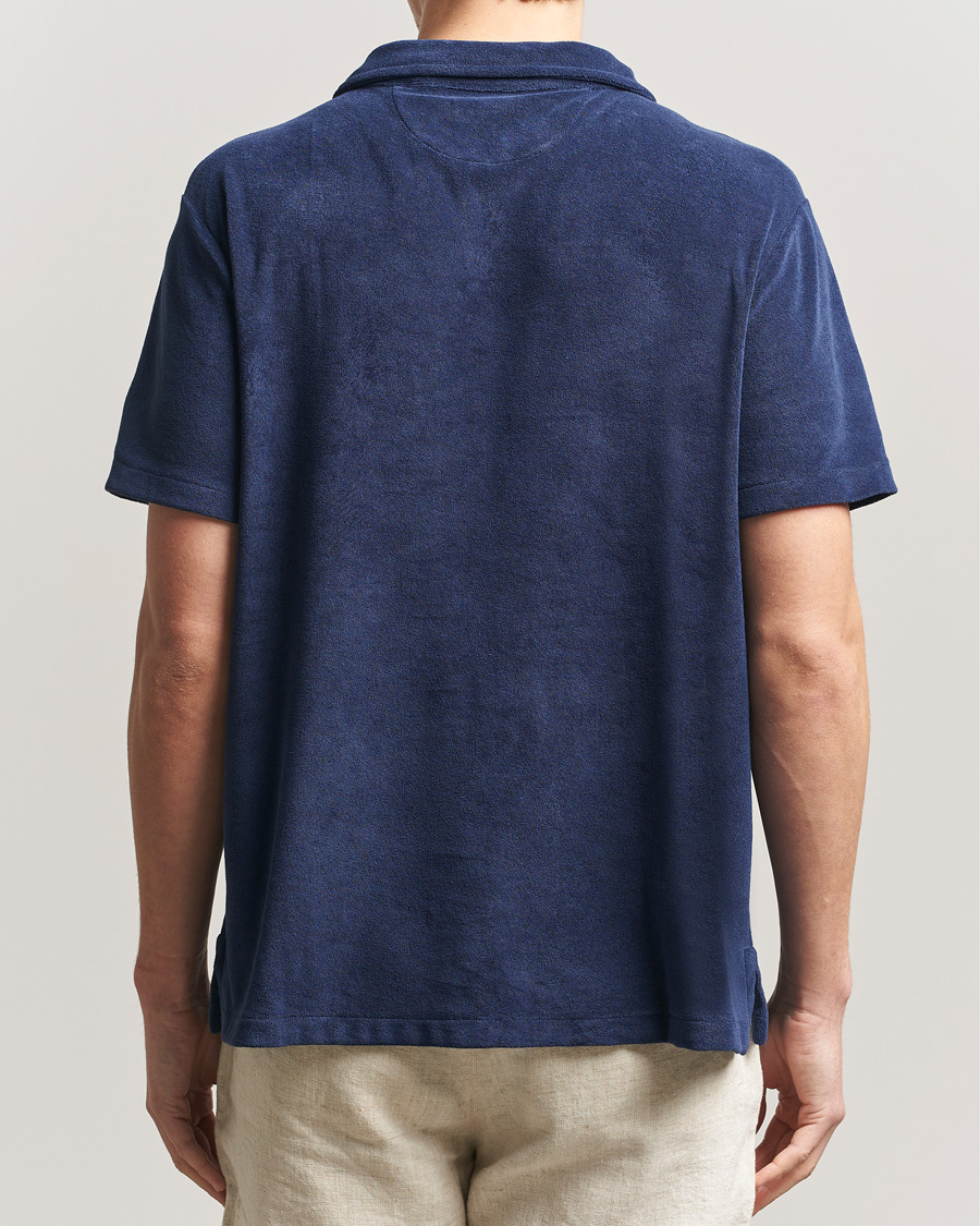 Herre | Pikéer | Polo Ralph Lauren | Cotton Terry Polo Newport Navy