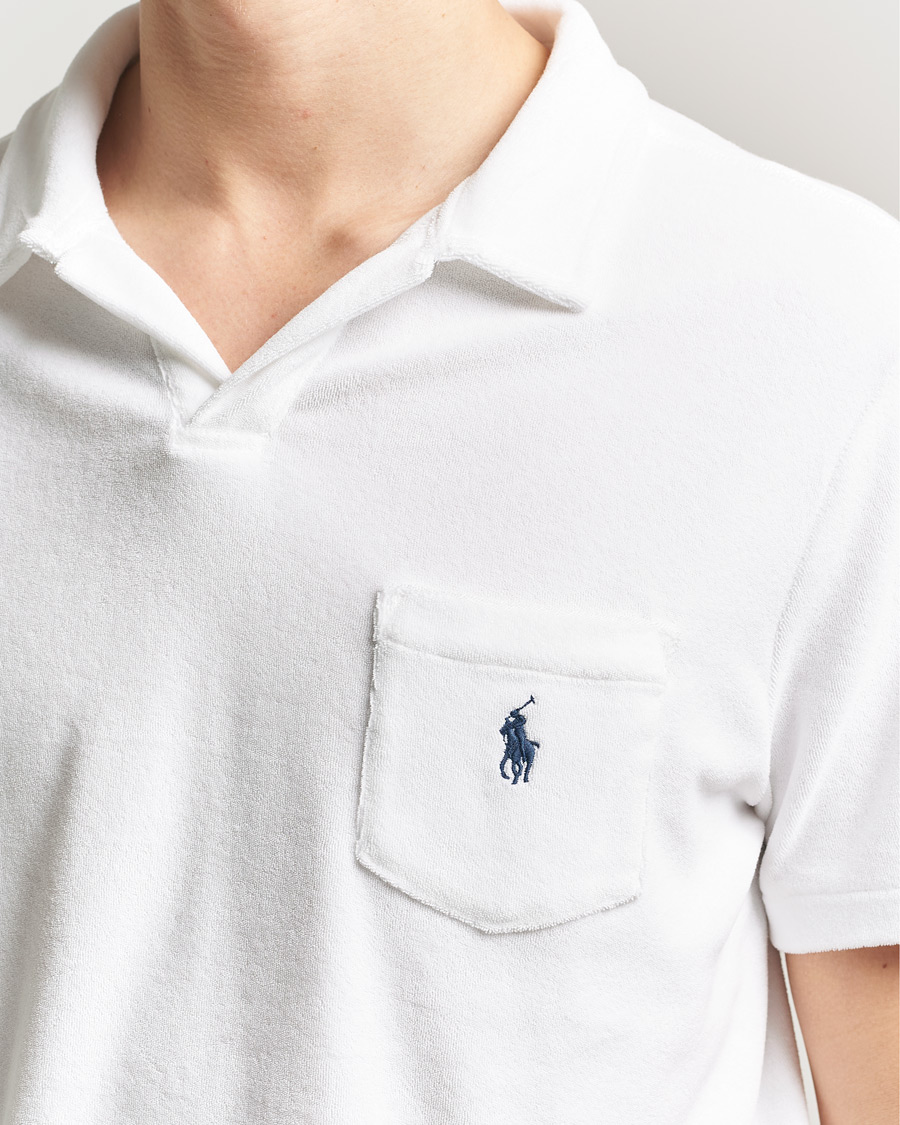 Herre | Pikéer | Polo Ralph Lauren | Cotton Terry Polo White
