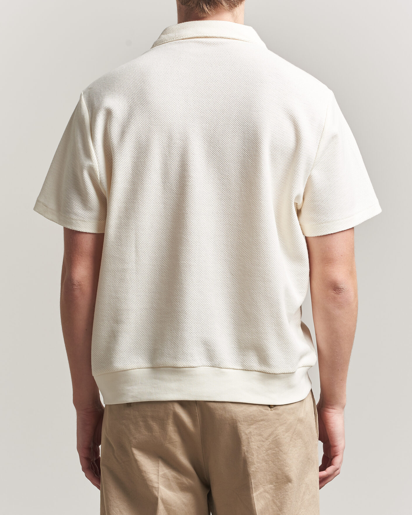 Herre | Pikéer | Polo Ralph Lauren | Knitted Polo Pale Cream