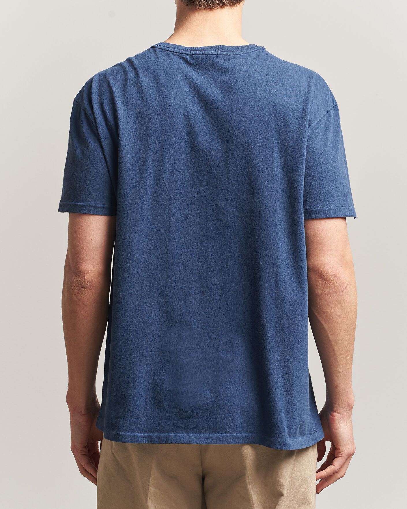 Herre | T-Shirts | Polo Ralph Lauren | Jersey Logo T-Shirt Dark Cobalt