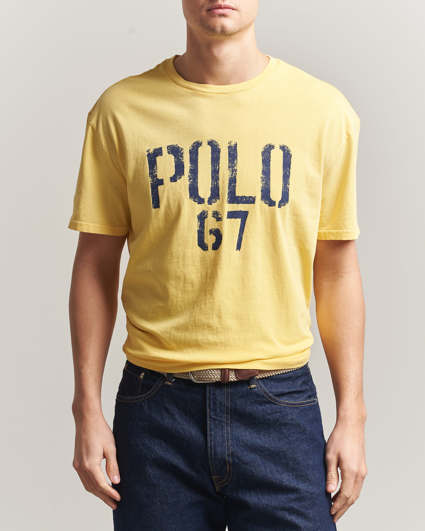 Herre | T-Shirts | Polo Ralph Lauren | Jersey Logo T-Shirt Resort Gold