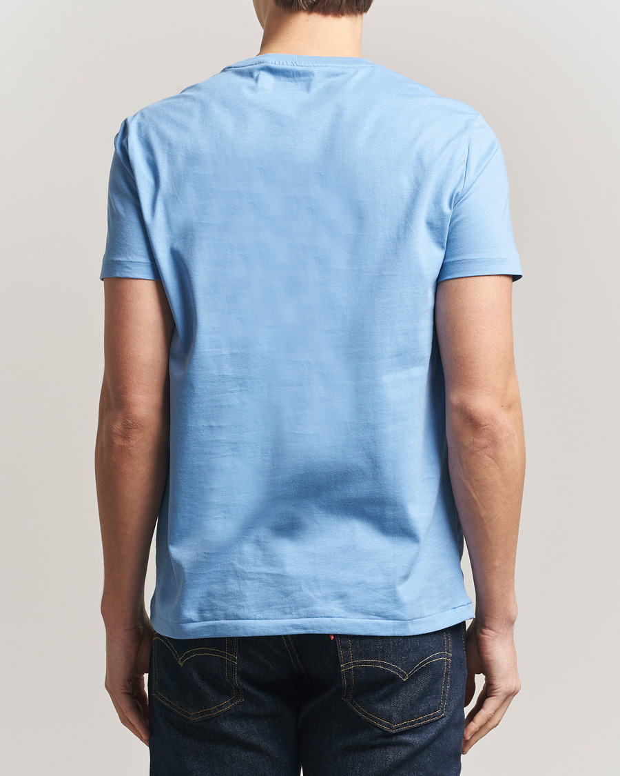 Herre | T-Shirts | Polo Ralph Lauren | Crew Neck T-Shirt Bristol Blue