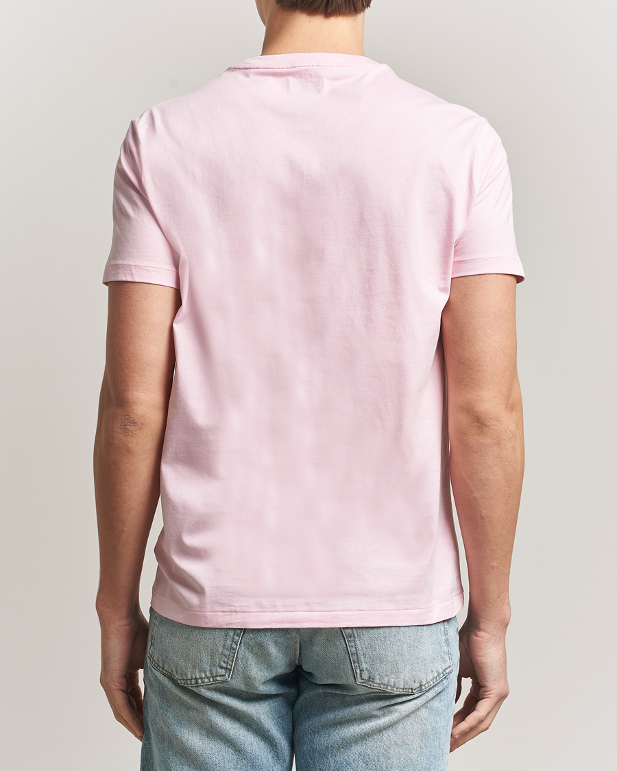 Herre | T-Shirts | Polo Ralph Lauren | Crew Neck T-Shirt Garden Pink
