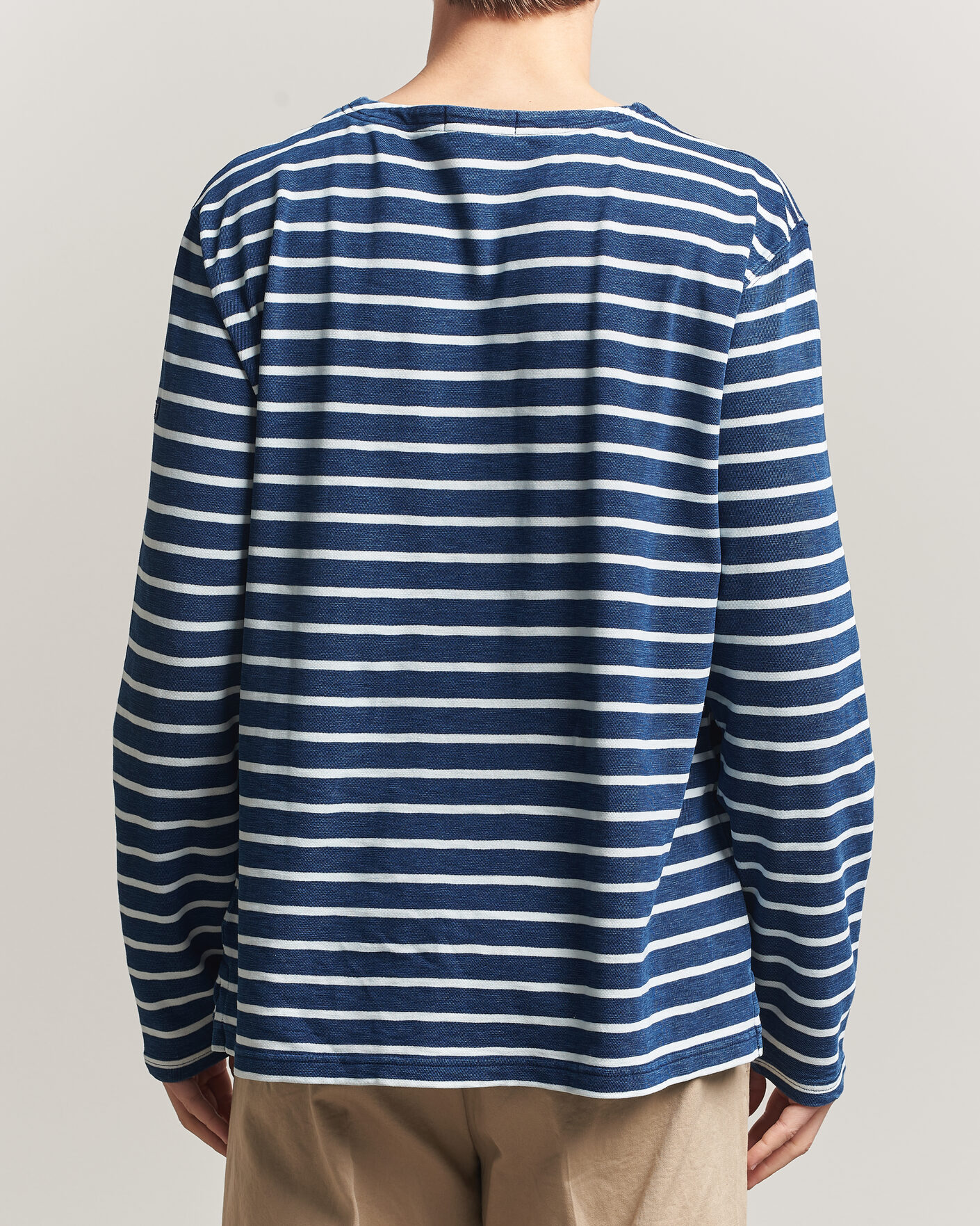 Herre | T-Shirts | Polo Ralph Lauren | Long Sleeve Jersey T-Shirt Dark Indigo