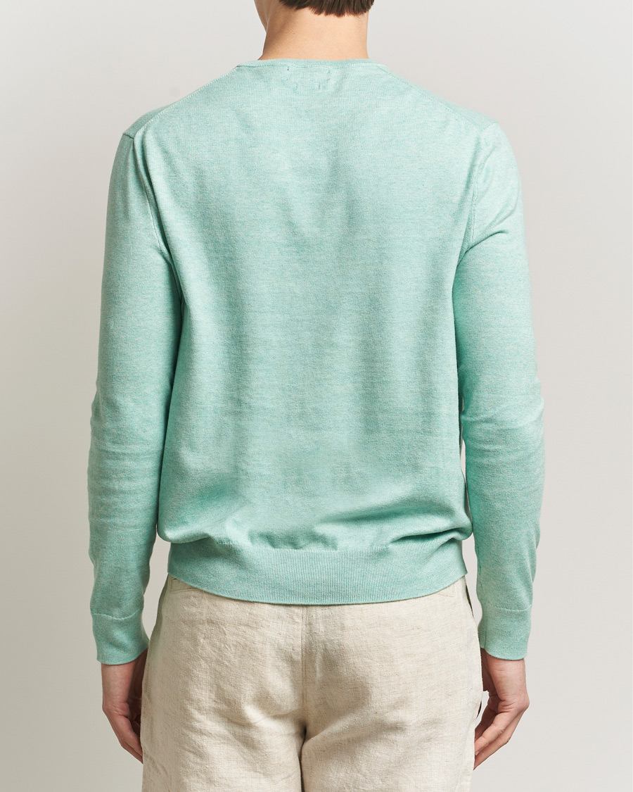 Herre | Gensere | Polo Ralph Lauren | Cotton Crew Neck Sweater Green Heather
