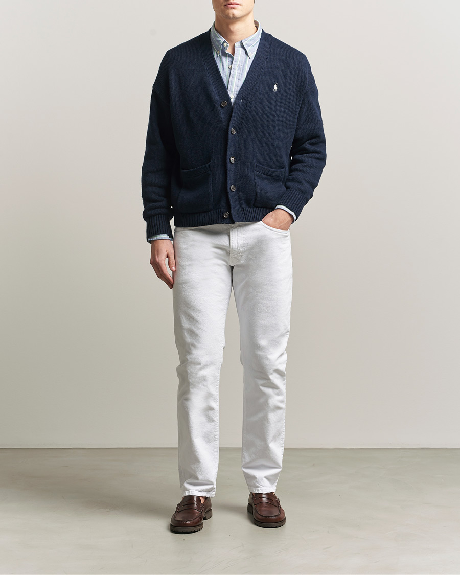 Herre | Gensere | Polo Ralph Lauren | Cotton Cardigan Hunter Navy