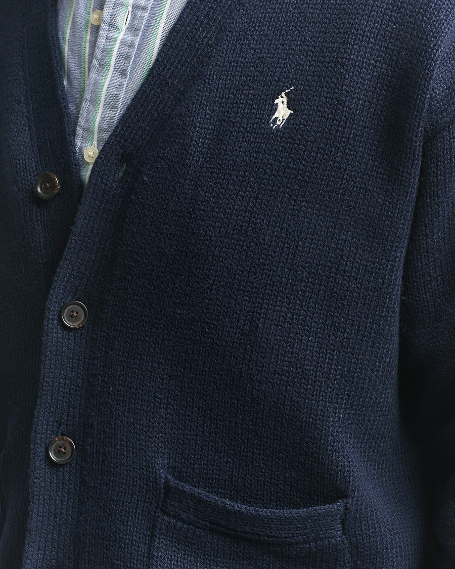 Herre | Gensere | Polo Ralph Lauren | Cotton Cardigan Hunter Navy