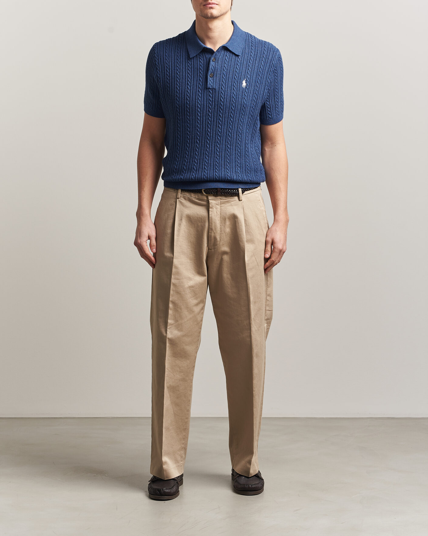 Herre | Pikéer | Polo Ralph Lauren | Cotton Polo Rustic Navy Heather