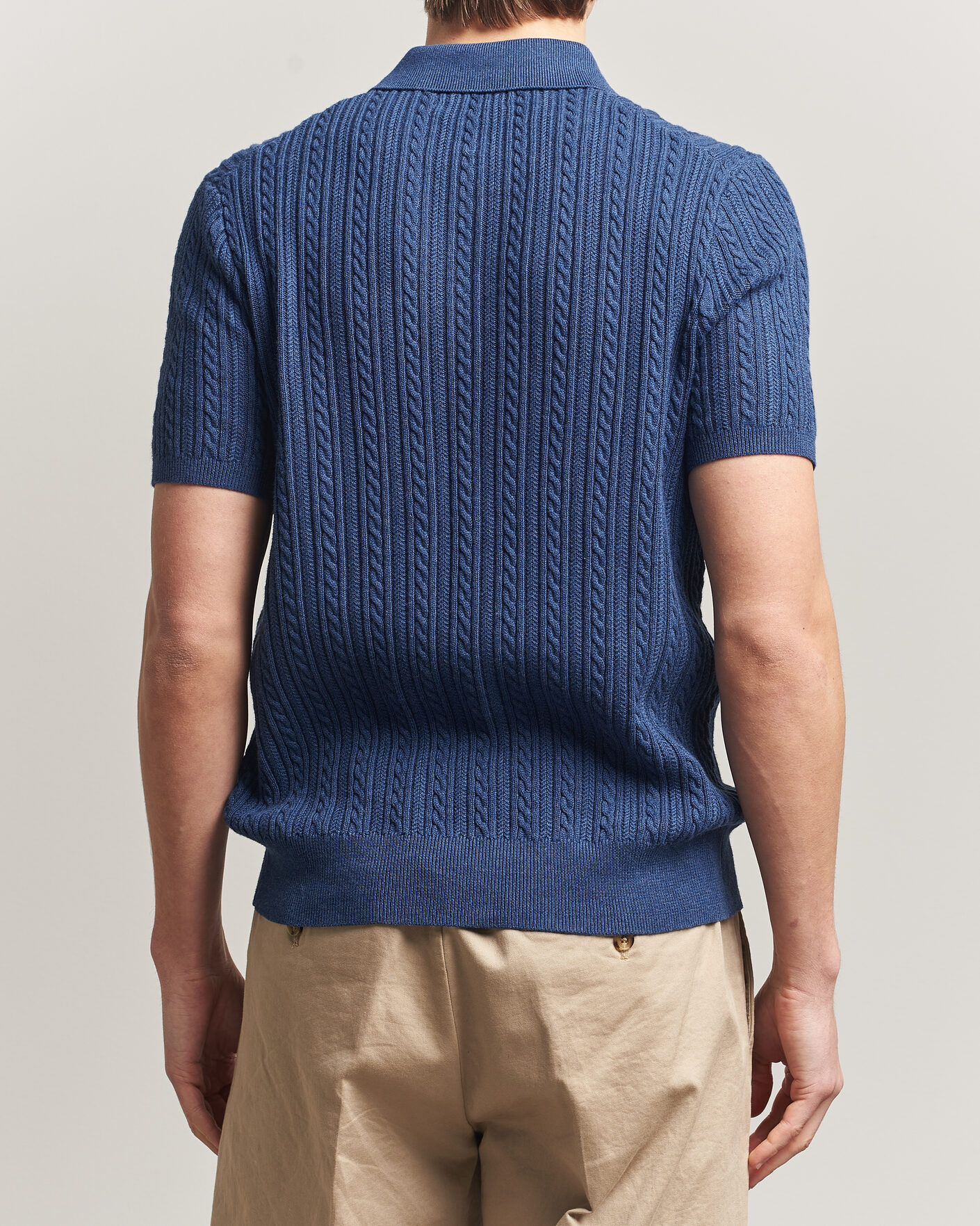 Herre | Pikéer | Polo Ralph Lauren | Cotton Polo Rustic Navy Heather