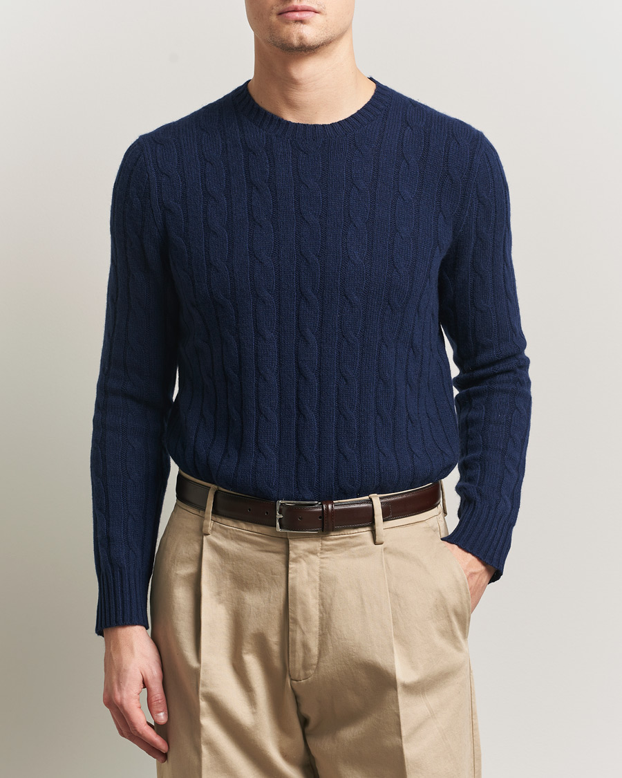 Herre | Gensere | Polo Ralph Lauren | Cashmere Sweater Bright Navy