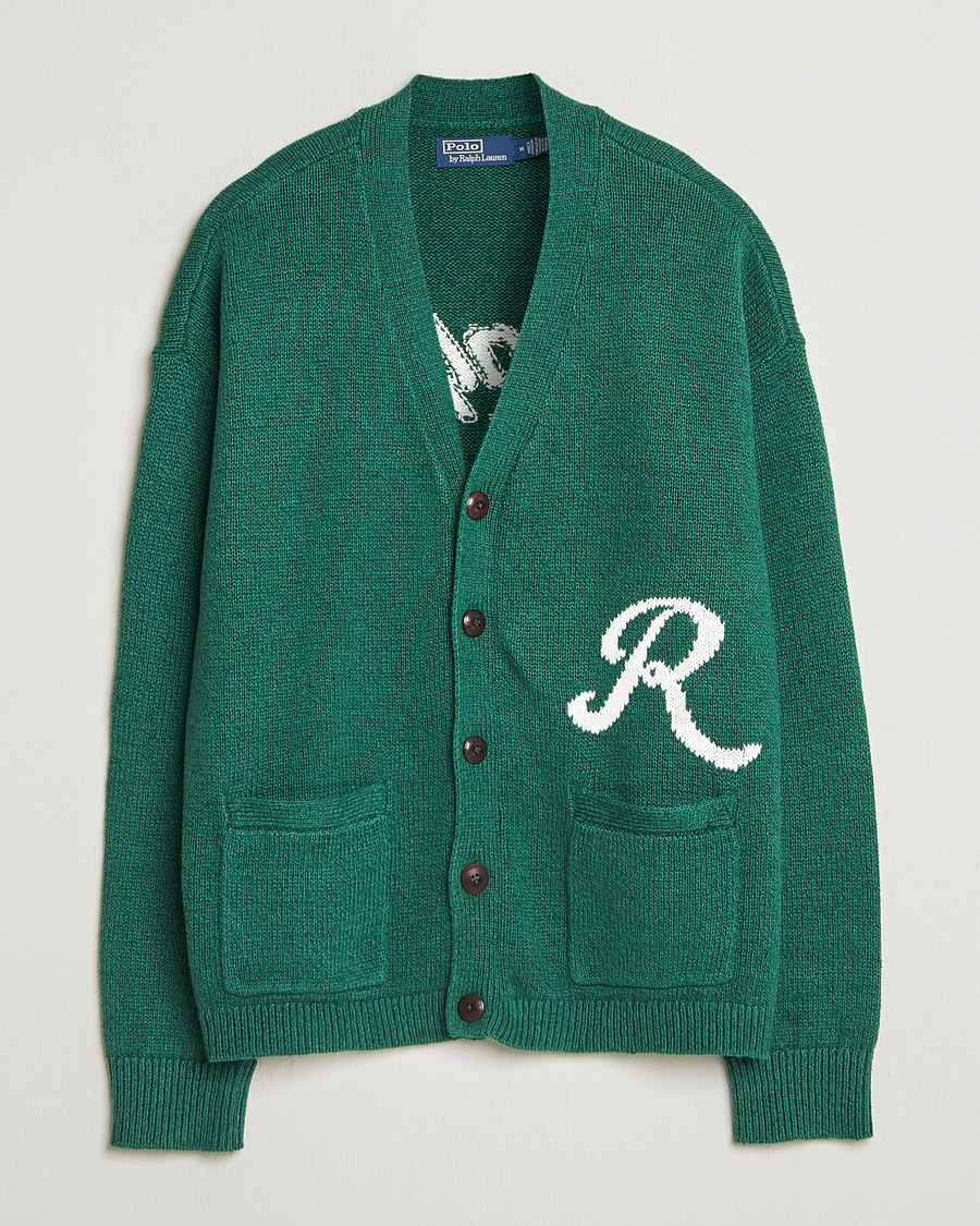 Herre | Gensere | Polo Ralph Lauren | Linen Blend Cardigan Bay Green