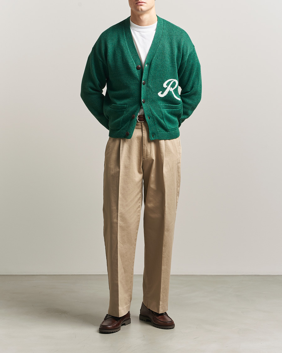 Herre | Gensere | Polo Ralph Lauren | Linen Blend Cardigan Bay Green
