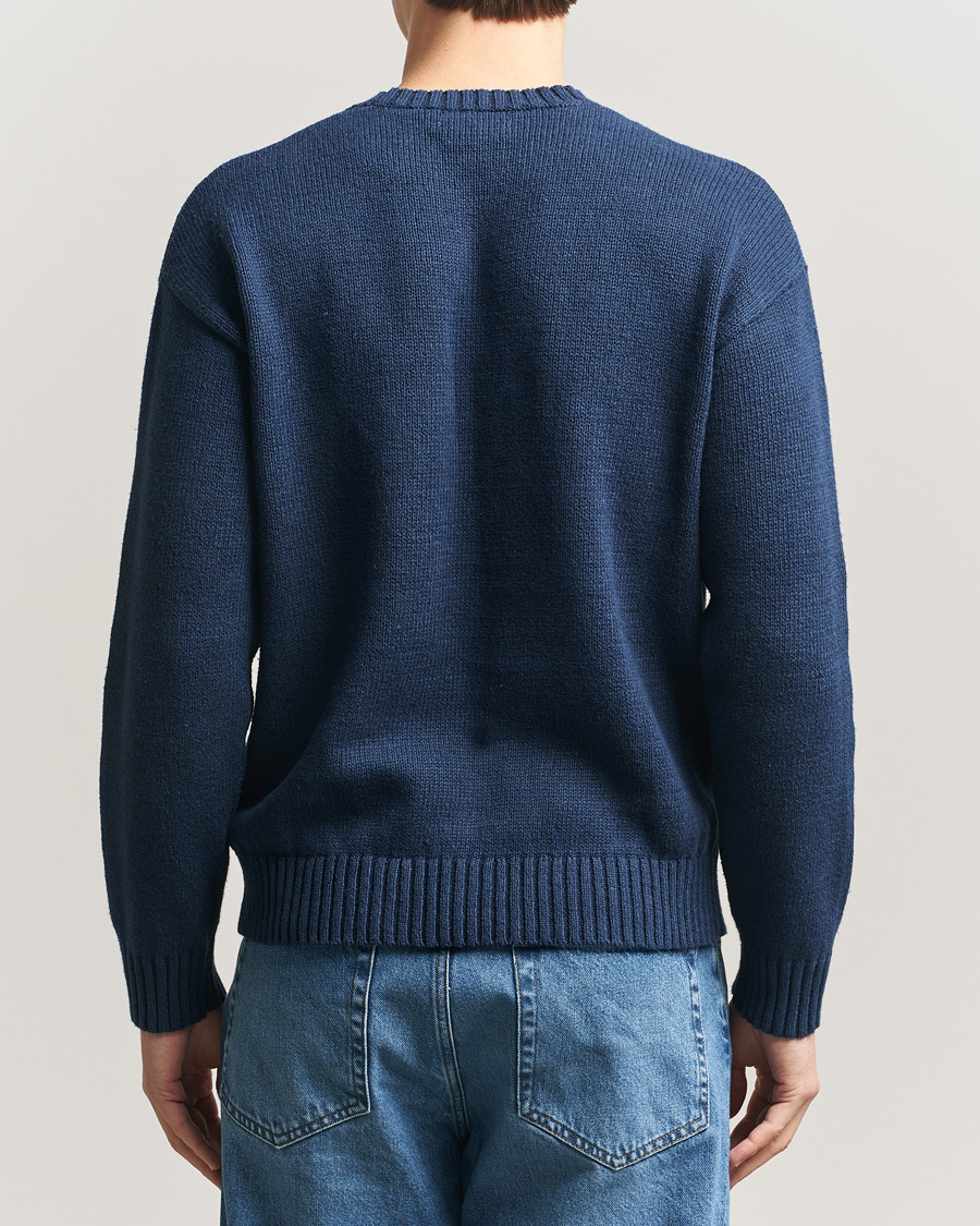 Herre | Gensere | Polo Ralph Lauren | Linen Blend Sweater Dark Cobalt
