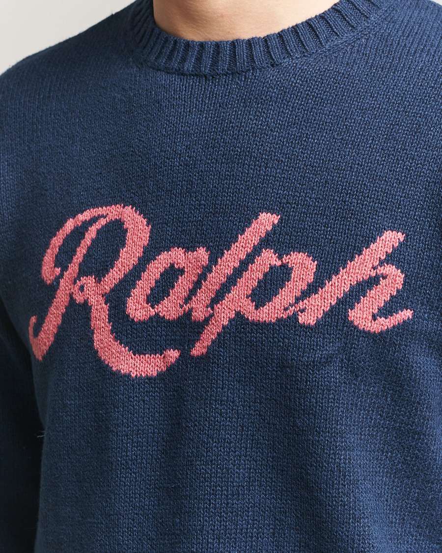 Herre | Gensere | Polo Ralph Lauren | Linen Blend Sweater Dark Cobalt