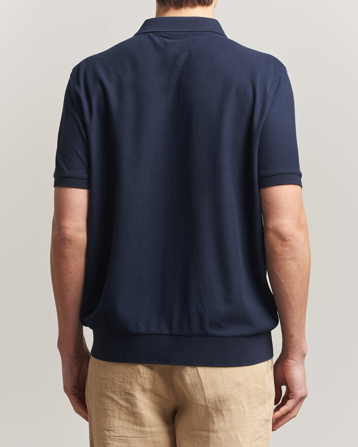 Herre | Pikéer | Polo Ralph Lauren | Cotton Knitted Polo Aviator Navy