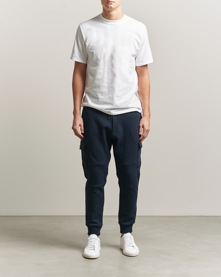 Herre | Bukser | Polo Ralph Lauren | Double Knitted Athletic Sweatpants Aviator Navy