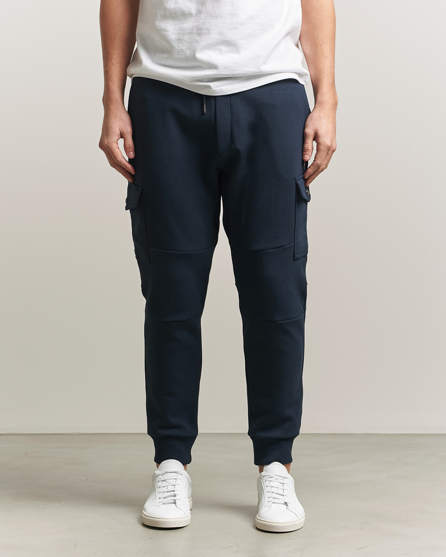 Herre | Bukser | Polo Ralph Lauren | Double Knitted Athletic Sweatpants Aviator Navy
