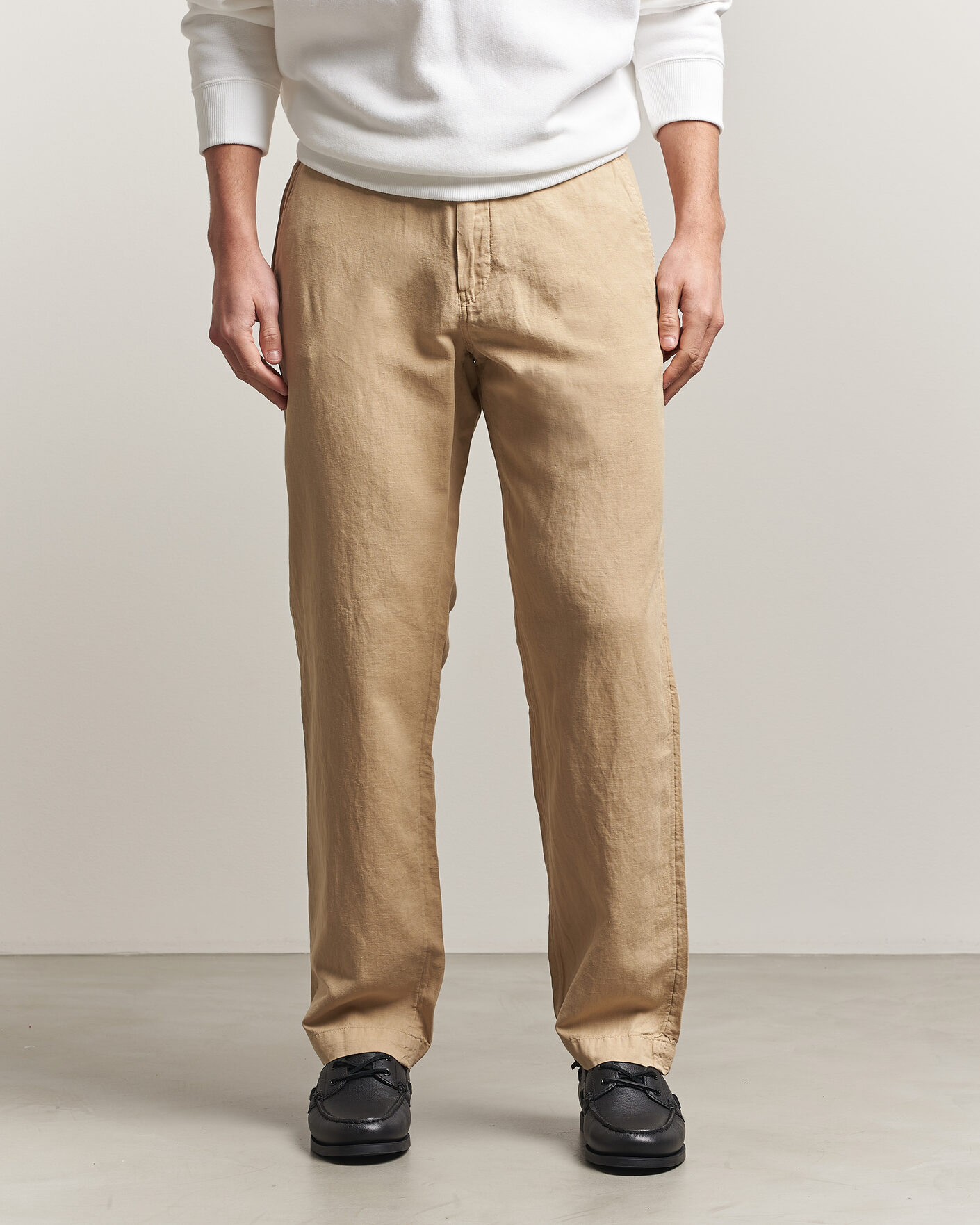Herre | Bukser | Polo Ralph Lauren | Linen Cotton Pants Coastal Beige