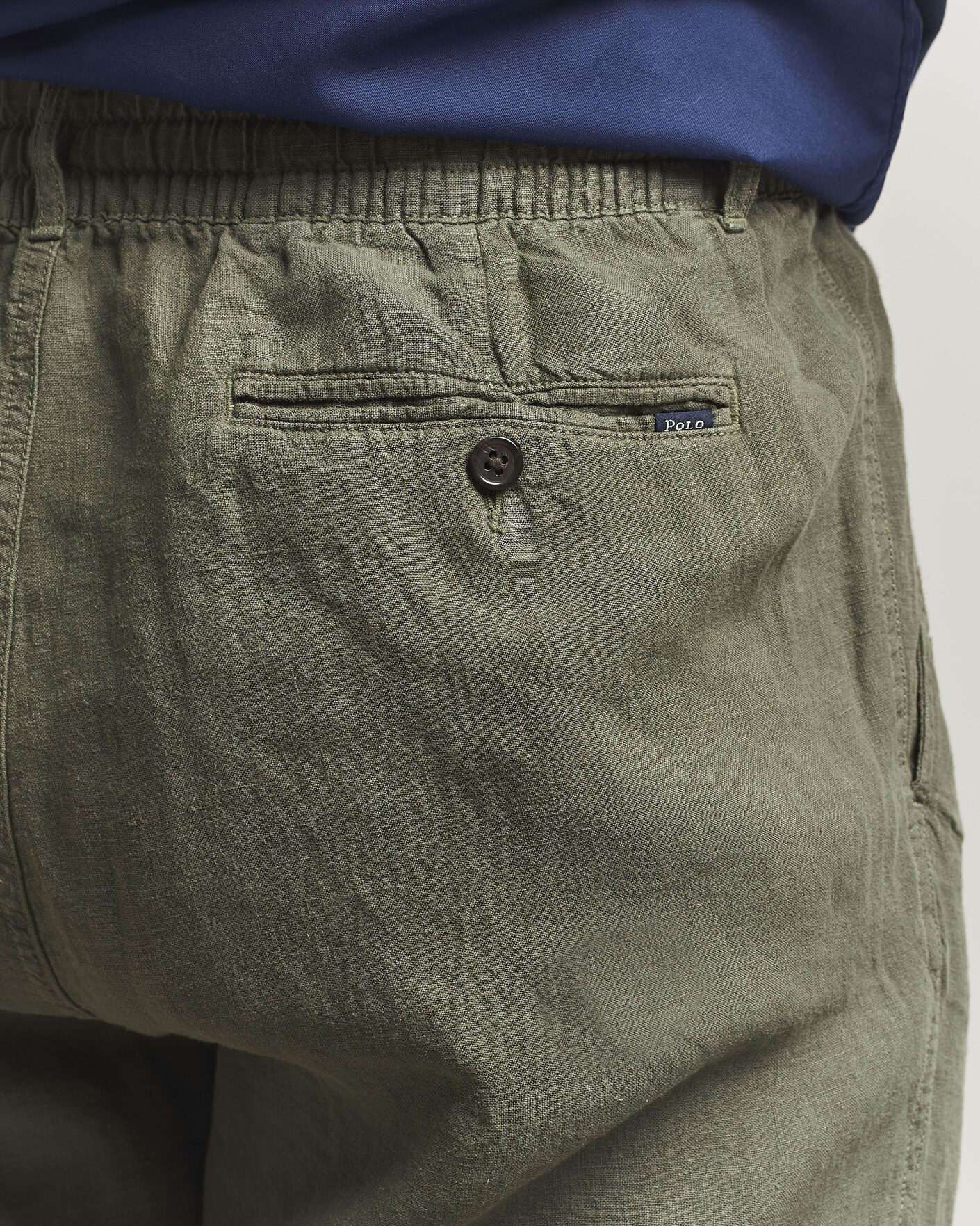 Herre | Bukser | Polo Ralph Lauren | Prepster Linen Trousers New Olive