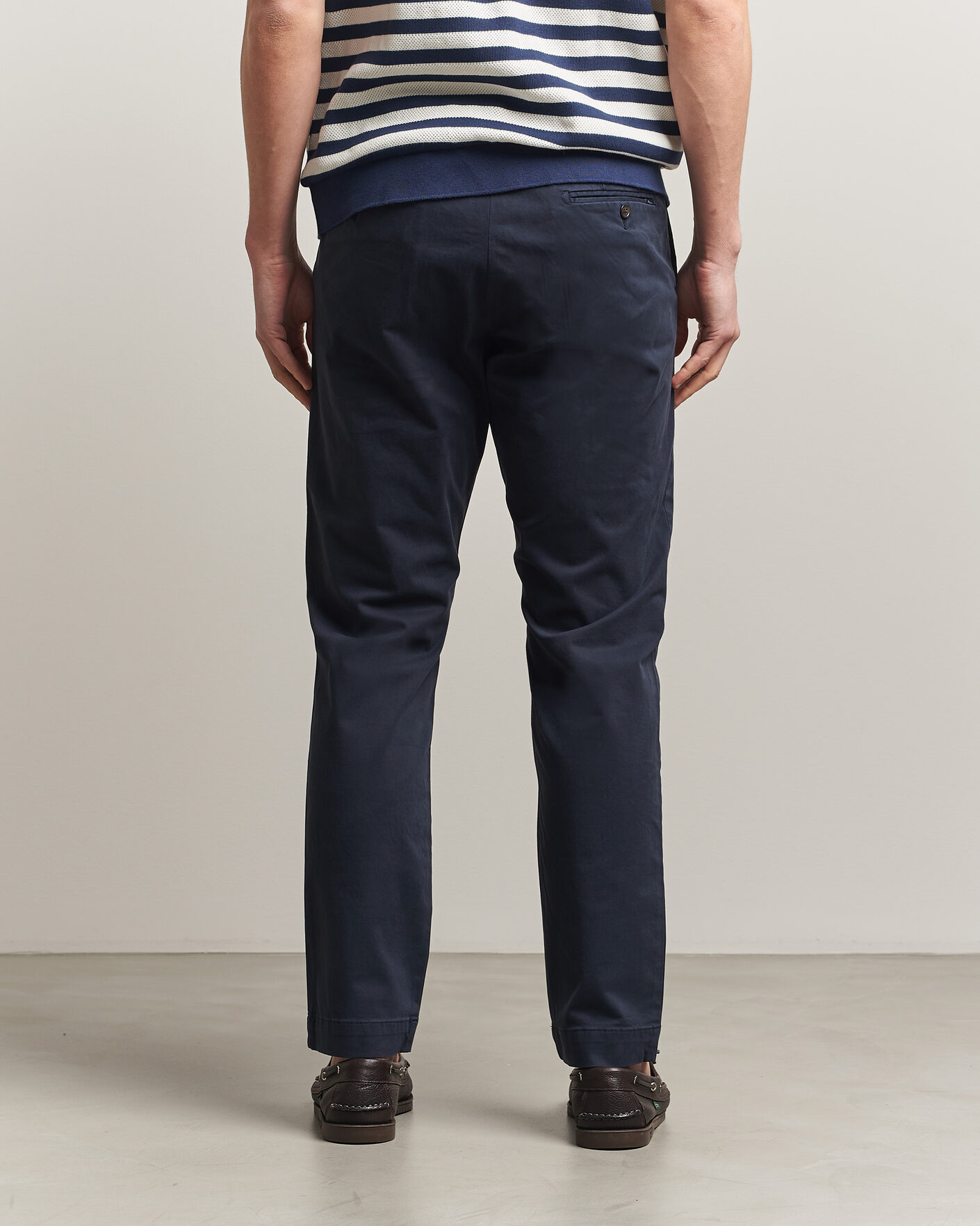 Herre | Bukser | Polo Ralph Lauren | Jarrett Satin Chinos Aviator Navy