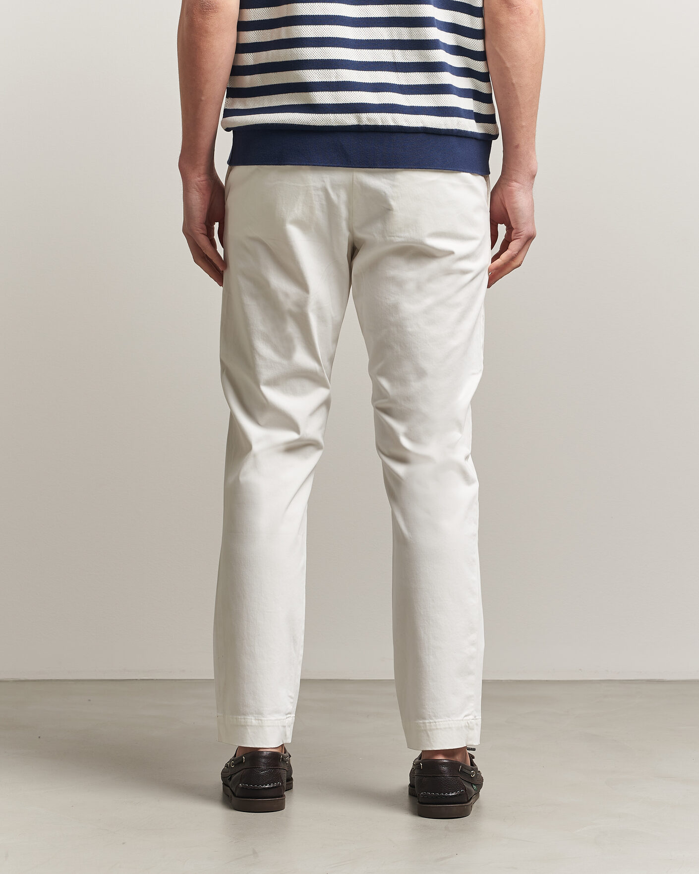 Herre | Bukser | Polo Ralph Lauren | Jarrett Satin Chinos Deckwash White