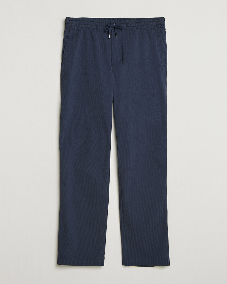 Herre | Bukser | Polo Ralph Lauren | Seersucker Pants Newport Navy