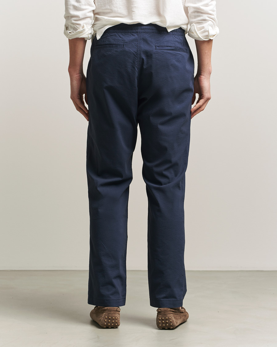 Herre | Bukser | Polo Ralph Lauren | Seersucker Pants Newport Navy