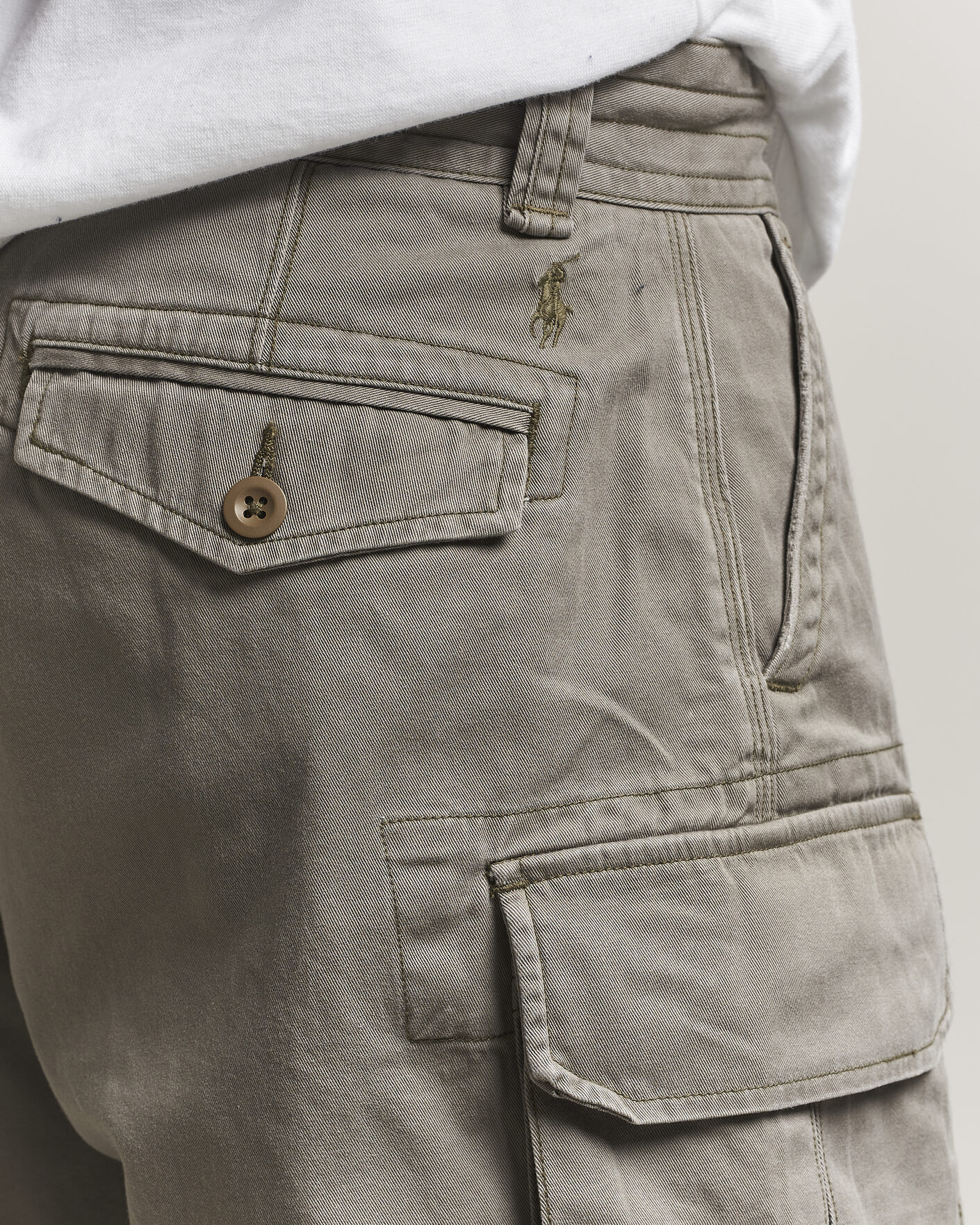 Herre | Shorts | Polo Ralph Lauren | Twill Cargo Shorts Mountain Green