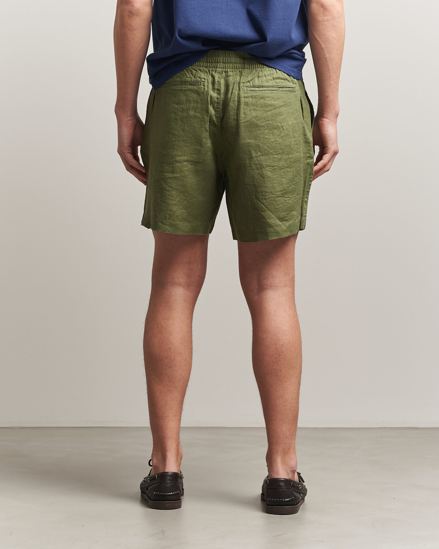Herre | Shorts | Polo Ralph Lauren | Dyed Linen Shorts Garden Trail