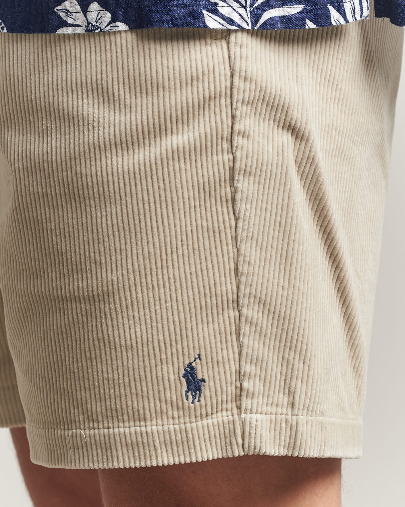 Herre | Shorts | Polo Ralph Lauren | Corduroy Shorts Khaki Stone