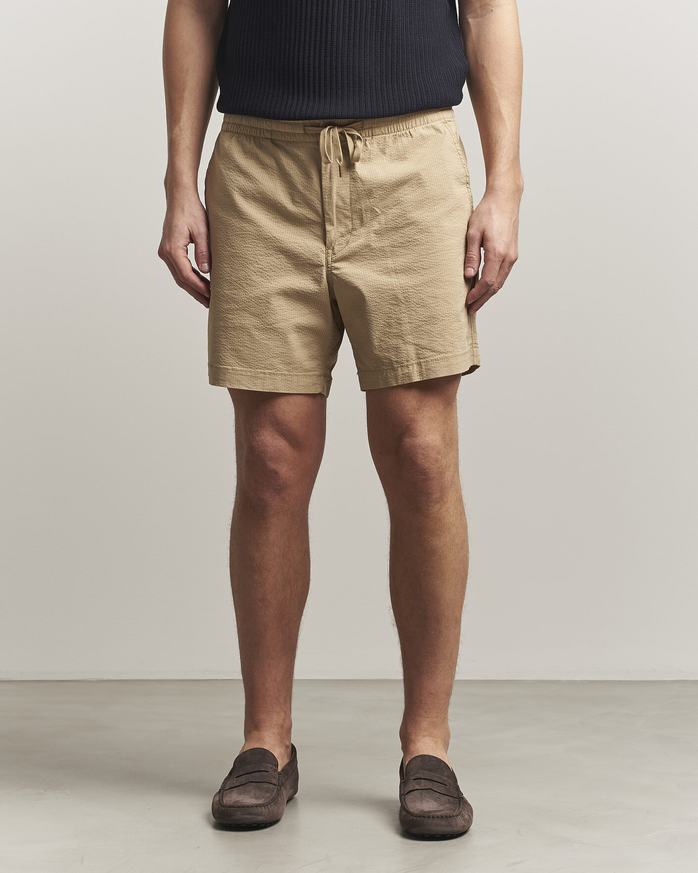 Herre | Shorts | Polo Ralph Lauren | Seersucker Shorts Coastal Beige