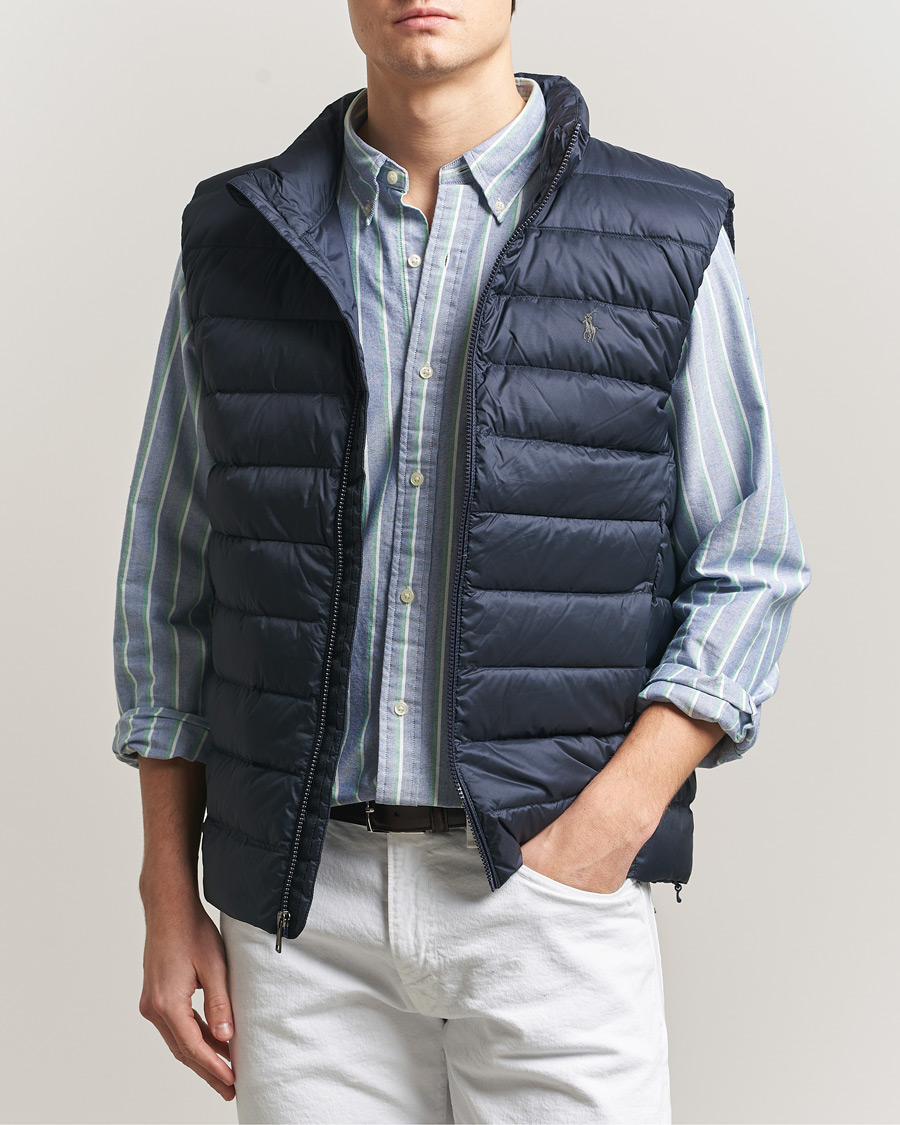 Herre | Vester | Polo Ralph Lauren | Matte Insulated Vest Collection Navy