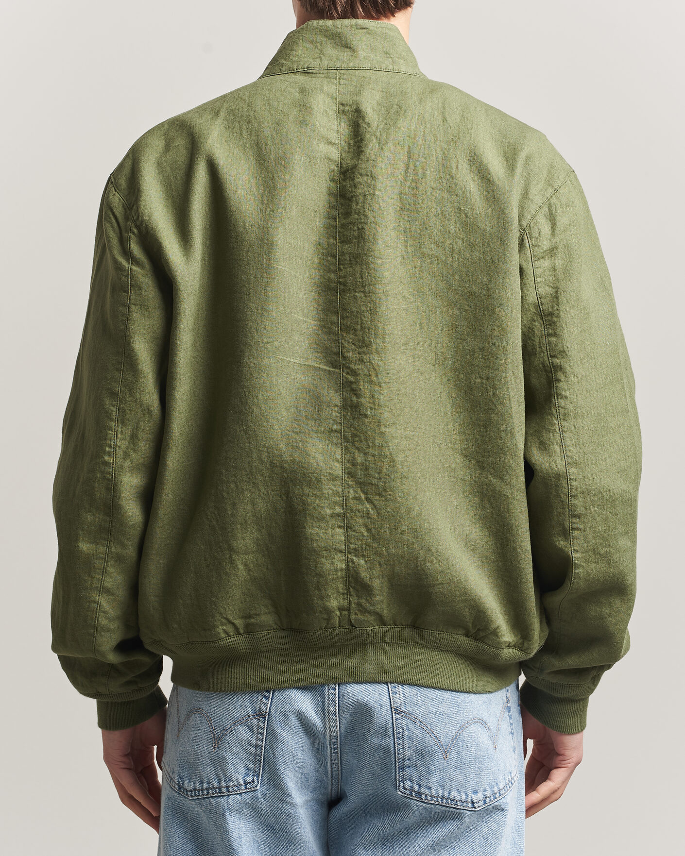 Herre | Jakker | Polo Ralph Lauren | Linen Herringbone Windbreaker Garden Trail
