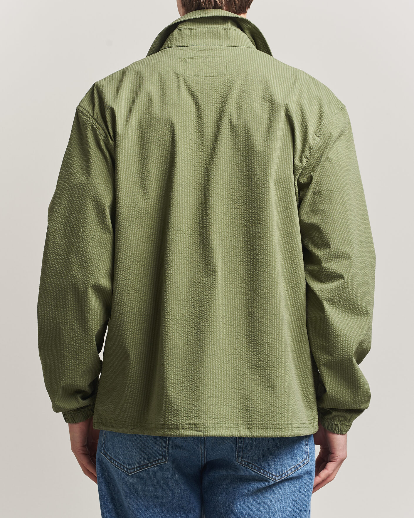 Herre | Jakker | Polo Ralph Lauren | Seersucker Windbreaker Jacket Supply Olive