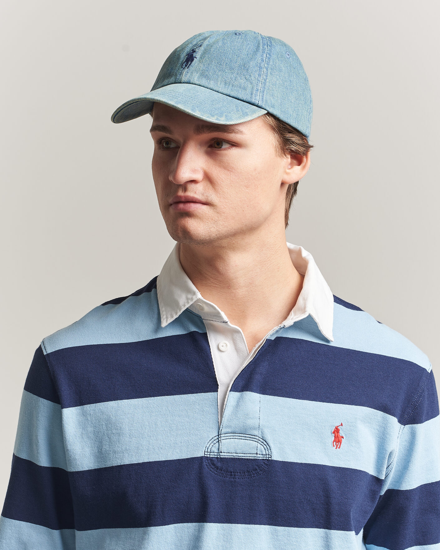 Herre | Hatter og capser | Polo Ralph Lauren | Denim Cap Light Wash
