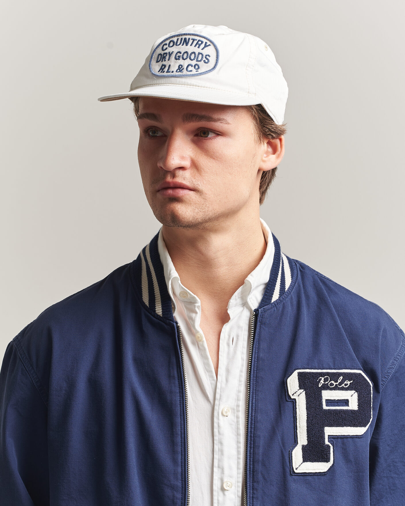 Herre | Hatter og capser | Polo Ralph Lauren | Cotton Herringbone Cap White