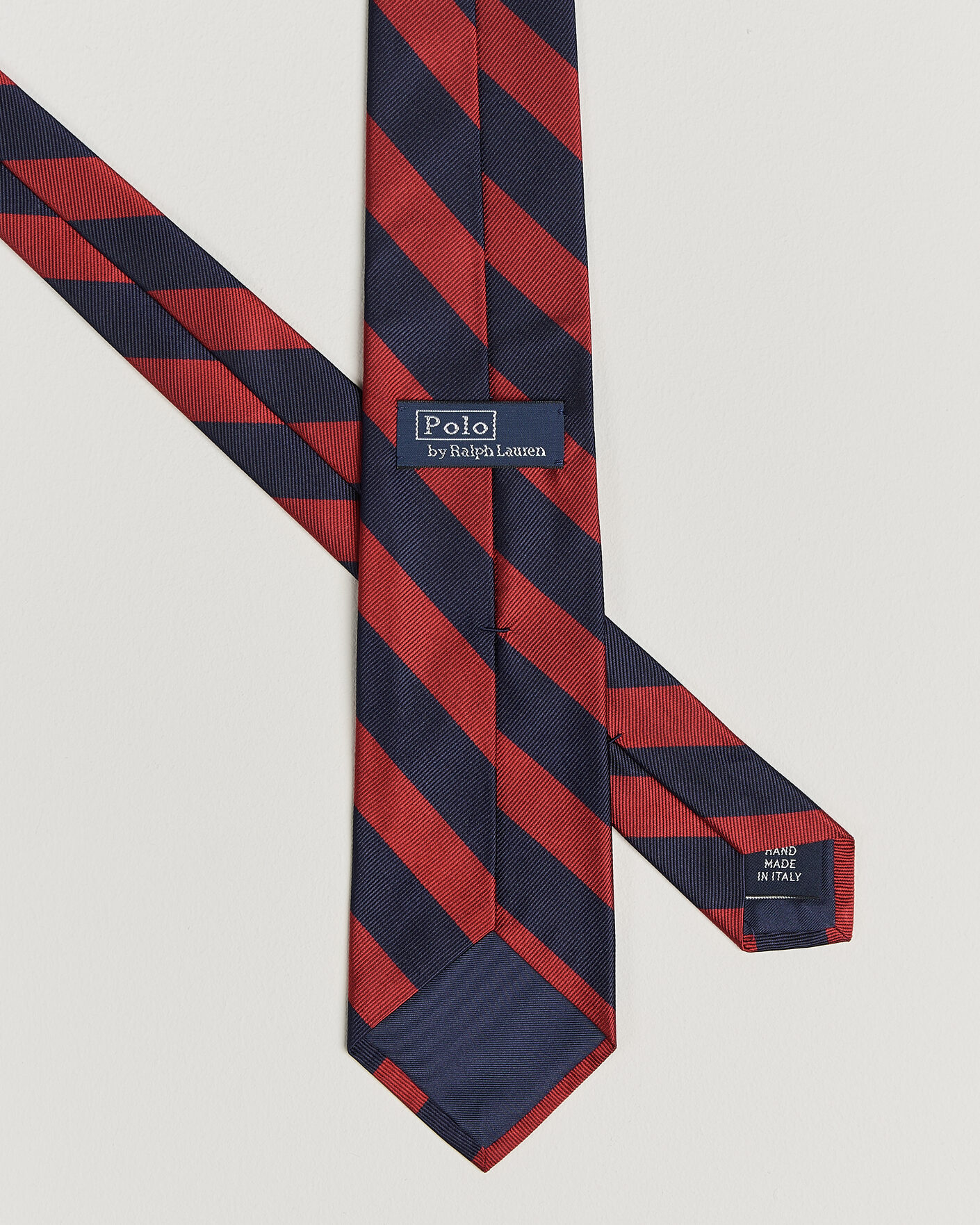 Herre | Slips | Polo Ralph Lauren | Striped Club Tie Navy/Red